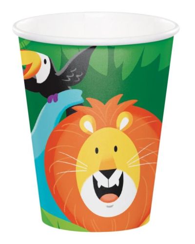 Jungle Safari Cups 8pk
