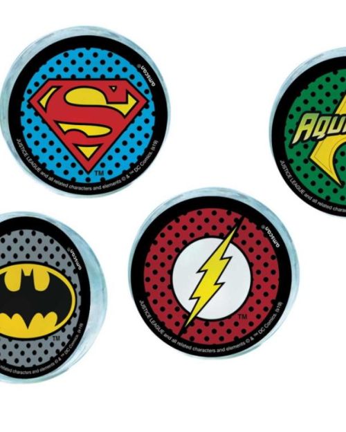 Justice League Bounce Balls 4pk