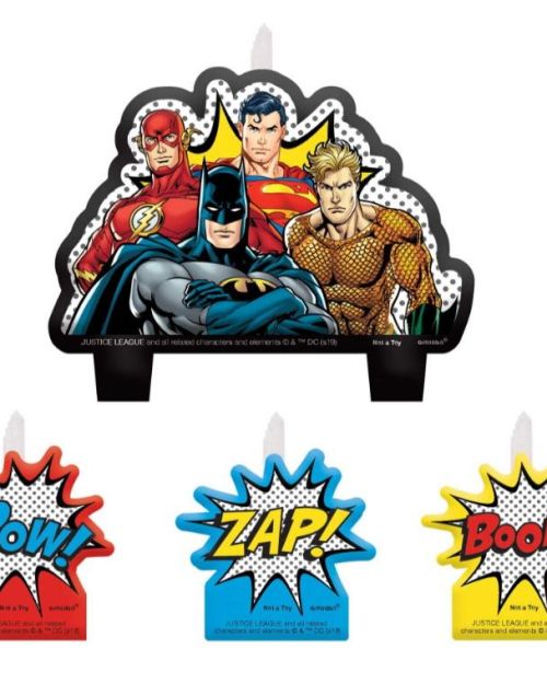 Justice League Candle Set