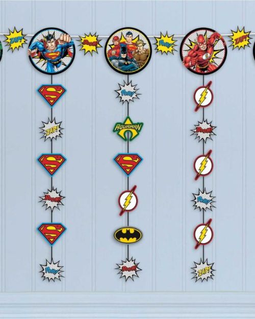 Justice League Hanging String Garland Kit