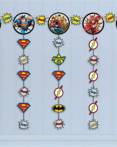 Justice League Hanging String Garland Kit