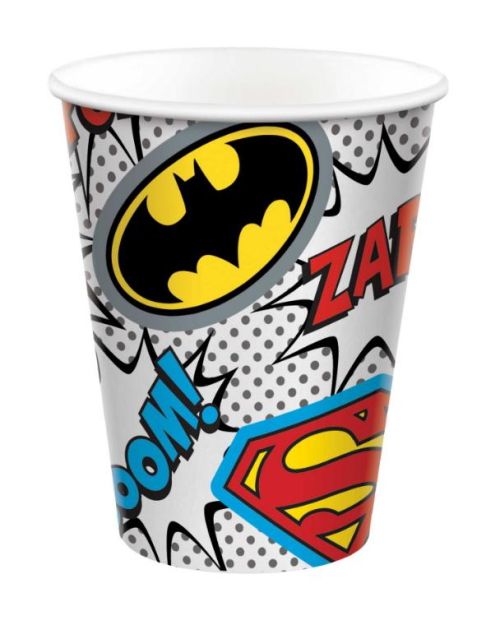 Justice League Heroes Unite Cups 8pk
