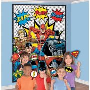 Justice League Heroes Unite Scene Setter & Photo Props