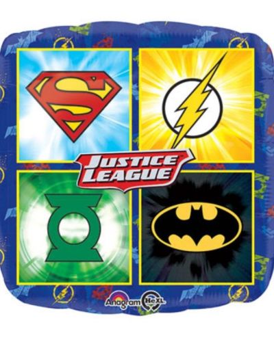 Justice League Foil Balloon – Symbols