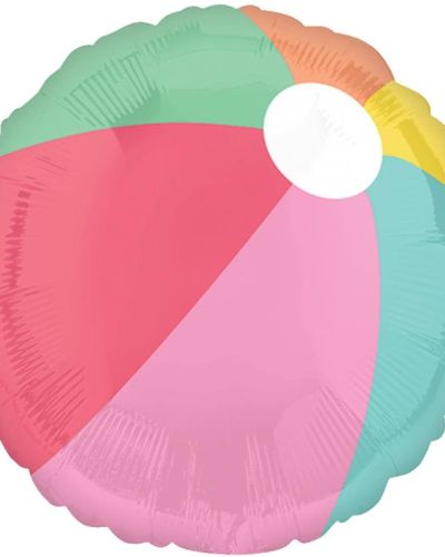 Just Chillin Beach Ball Foil Balloon