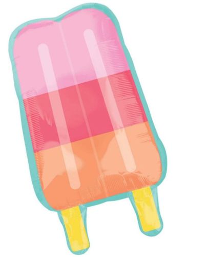 Just Chillin Popsicle Shape Foil Balloon