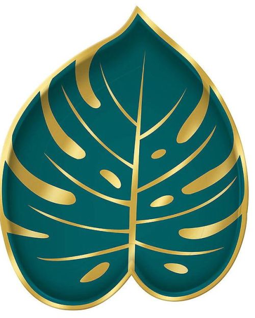 Key West Palm Leaf Plates 8pk