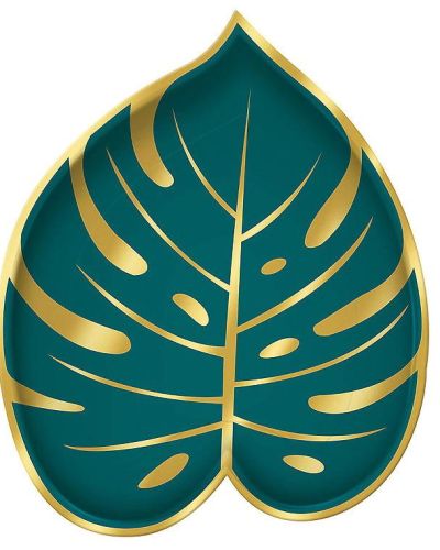 Key West Palm Leaf Plates 8pk