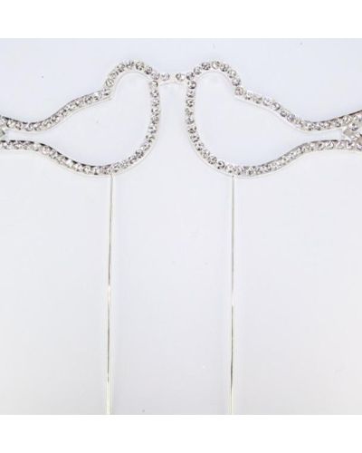 Diamante Topper – Kissing Doves