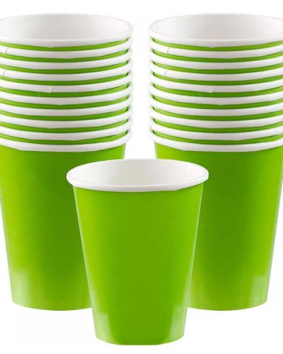 Paper Cups 20pk – Kiwi Green