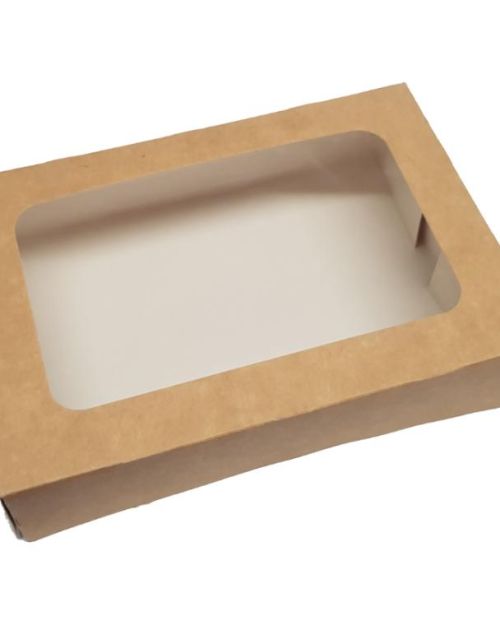 Kraft Cookie Box – Small Rectangle