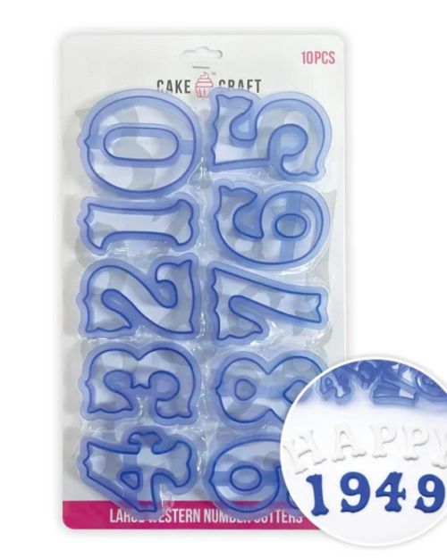 Large Number Cutter Set – Western