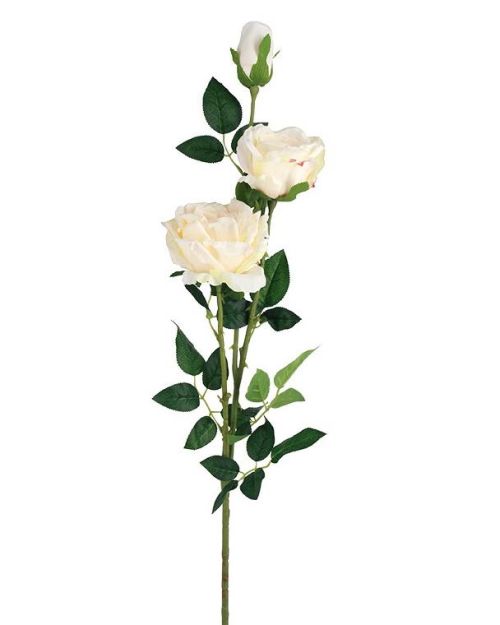 Large Rose Spray – Champagne