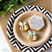 Little Biskut Bees 2pk Cutter Set