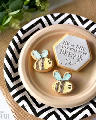 Little Biskut Bees 2pk Cutter Set