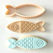 Fish Cutter & Embosser Set