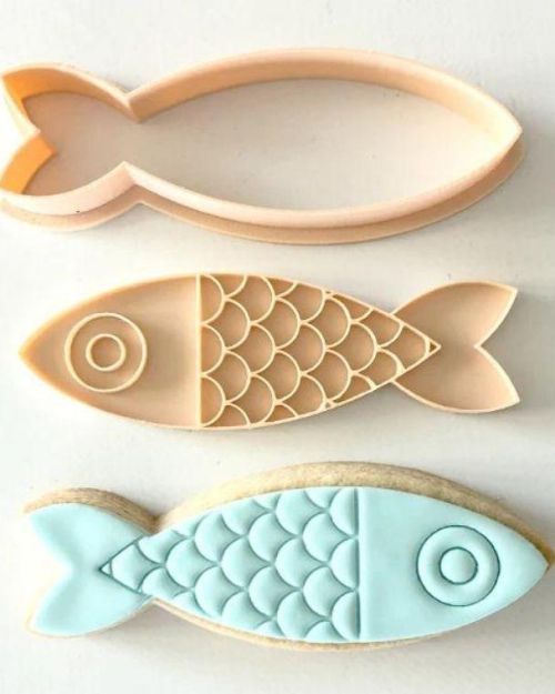 Fish Cutter & Embosser Set