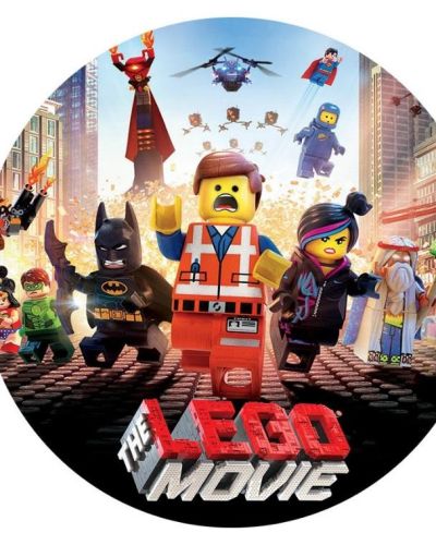 Edible Image Round – Lego