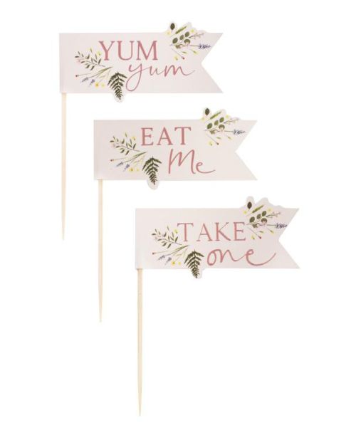 Let’s ParTea Cupcake Toppers 12pk