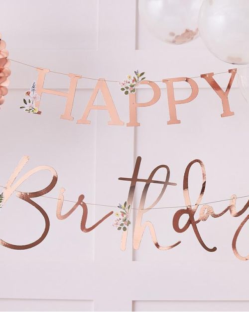 Let’s ParTea Happy Birthday Bunting