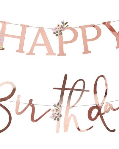 Let’s ParTea Happy Birthday Bunting