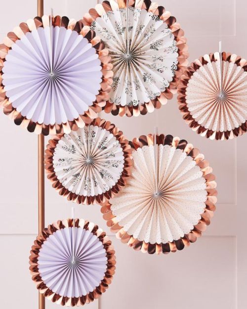 Let’s ParTea Paper Fans 6pk