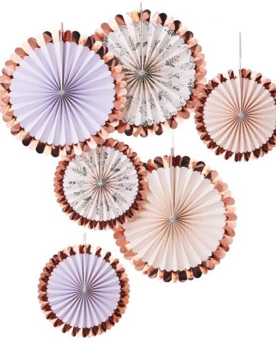 Let’s ParTea Paper Fans 6pk