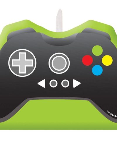 Level Up Game Controller Candle