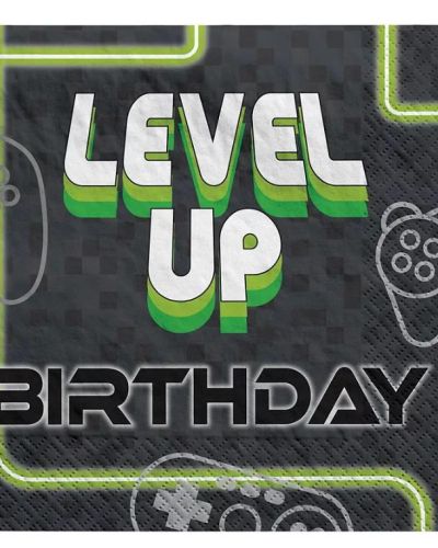 Level Up Lunch Napkins 16pk