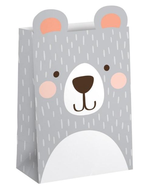 Lil Bear Paper Treat Bags 8pk