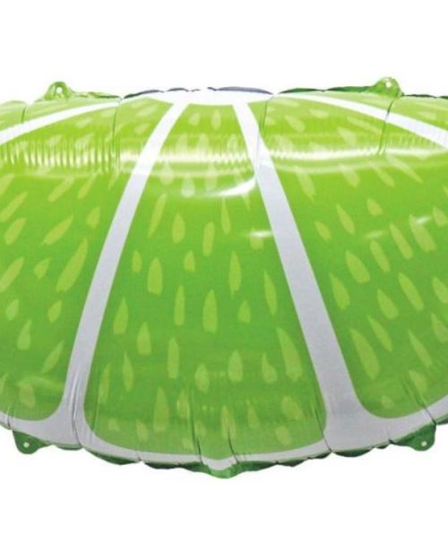 Lime Slice Foil Balloon