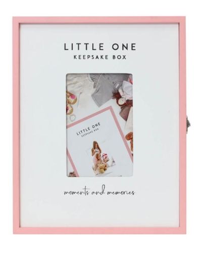 Little One Keepsake Box Pink