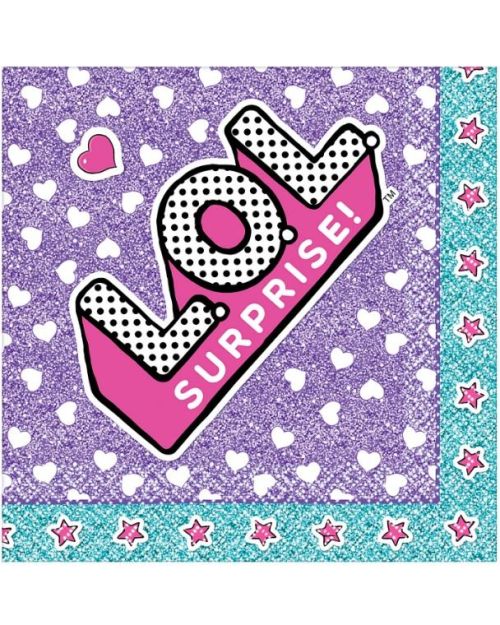 LOL Surprise Beverage Napkins 16pk