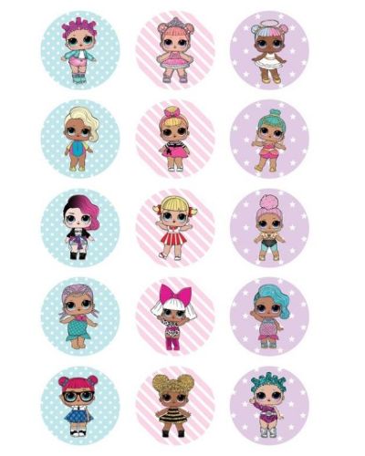 Edible Icing Cupcake Images – LOL Surprise