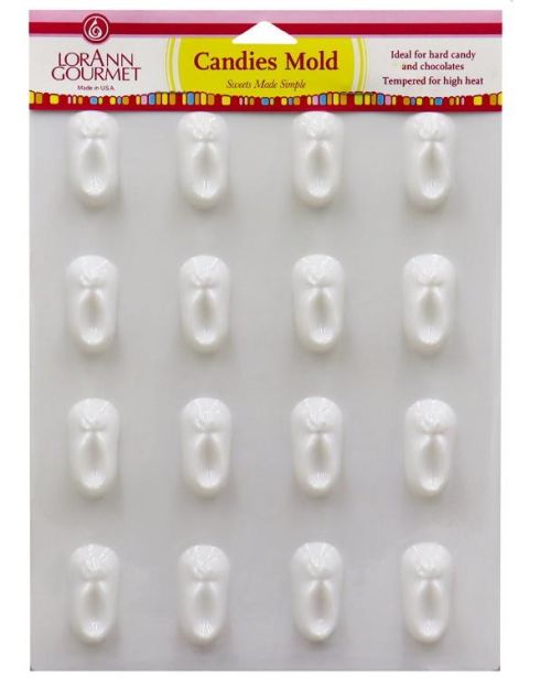 LorAnn Candy Mould – Baby Booties