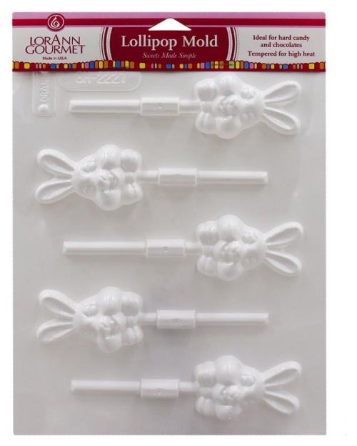 LorAnn Lollipop Mould – Rabbits