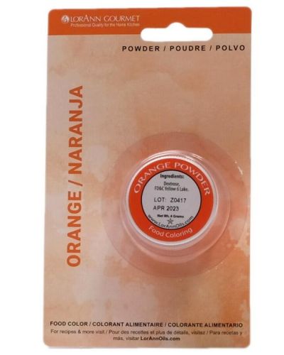 LorAnn Powder Food Colour – Orange