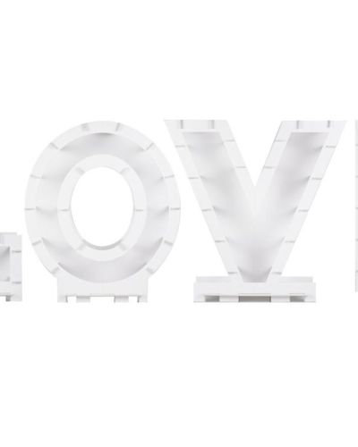 Love Balloon Mosaic Stand