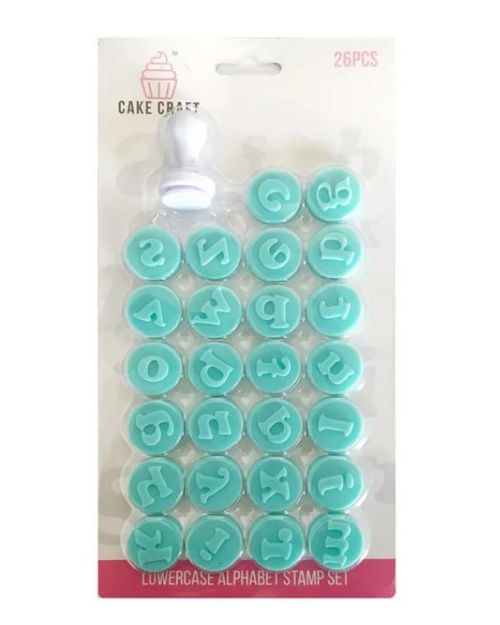 Lowercase Alphabet Stamp Set