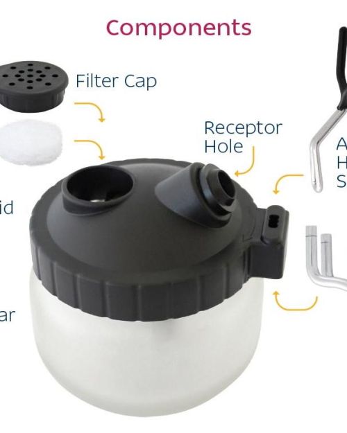 LOYAL Airbrush Cleaning Jar