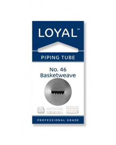Loyal Basketweave Piping Tip # 46