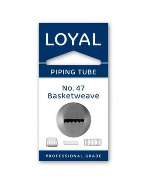 Loyal Basketweave Piping Tip # 47