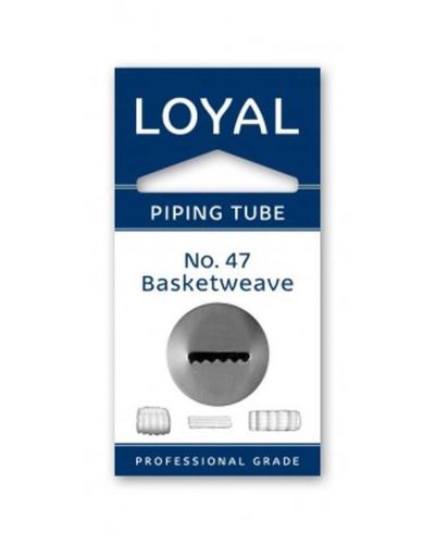Loyal Basketweave Piping Tip # 47
