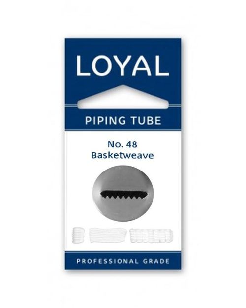 Loyal Basketweave Piping Tip # 48