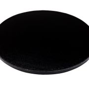 Drum Cake Board Black Round 12in