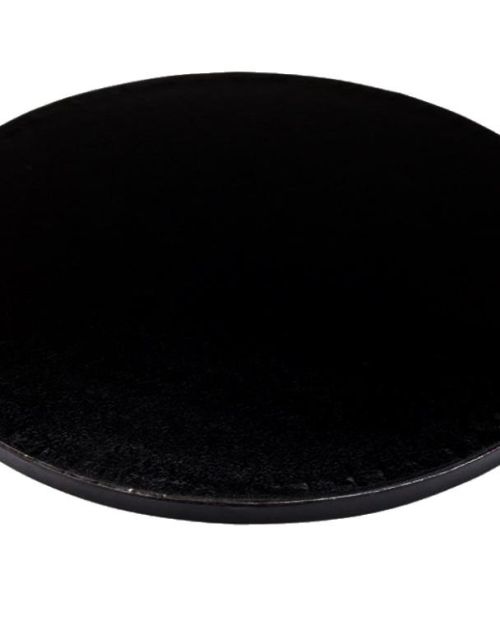 Drum Cake Board Black Round 14in