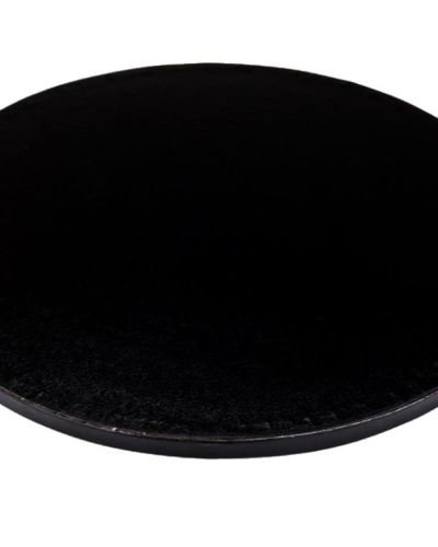 Drum Cake Board Black Round 14in