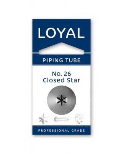 Loyal Closed Star Piping Tip #26