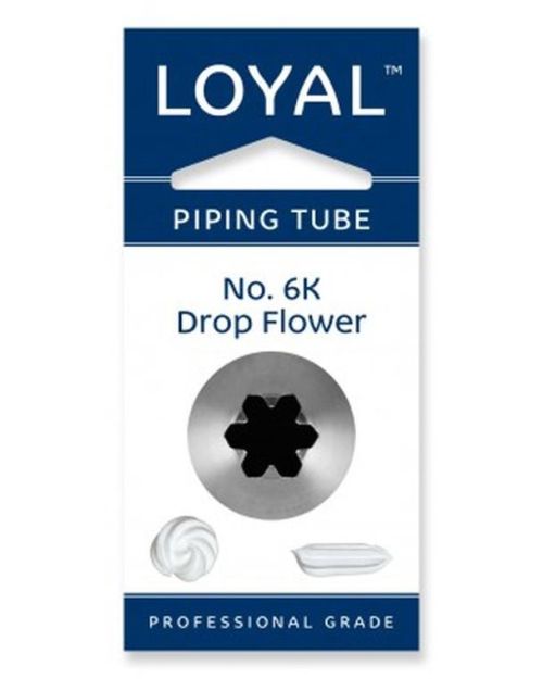 Loyal Drop Flower Piping Tip #6K