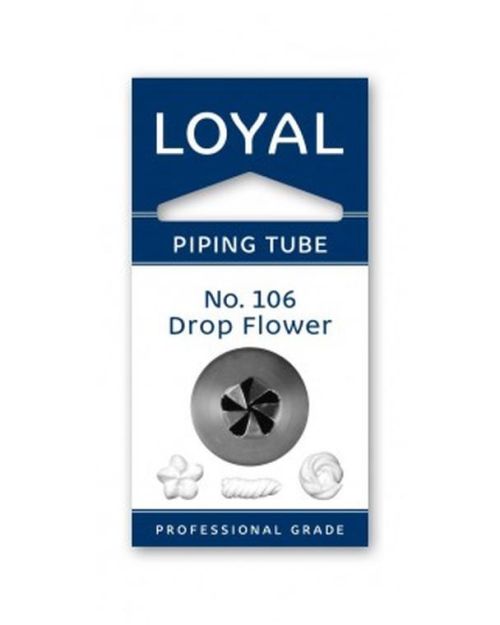 Loyal Drop Flower Piping Tip #106